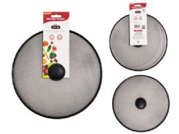 12 Bulk SPLATTER SCREEN 11.5" Diameter WITH KNOB HANDLE
