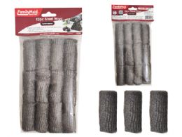 96 Bulk  Steel Wool Scourer 12 -Piece Set