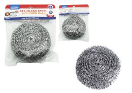 96 Bulk Scourer Ball Stainless Steel 1-Piece 60g