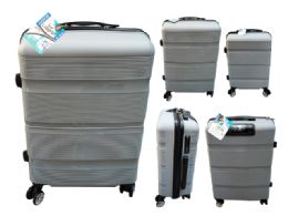 Bulk 3pc Grey Hard Luggage 