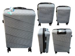 Bulk 3pc Light Grey Hard Luggage 