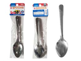 96 Bulk  Spoon 6-Piece Stainless Steel 25-26gm Each 7.1-inch Long