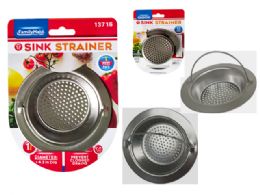 96 Bulk  Strainer With Handle 4.3-inch Diameter Stailess Steel