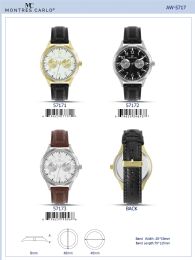 12 Bulk Men's Watch - 57171 assorted colors