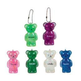 288 Bulk Jelly Bears Backpack Buddy/key Chain       24/tub Xyz