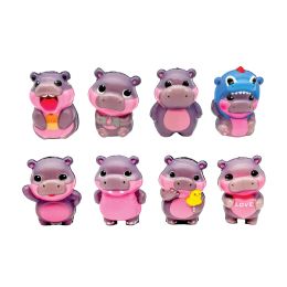 576 Bulk Mini Baby Hippo Squishies     24/bag