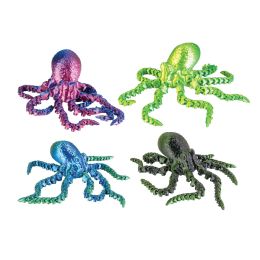 192 Bulk 3d Printed Octopus Fidget Toy   16/box