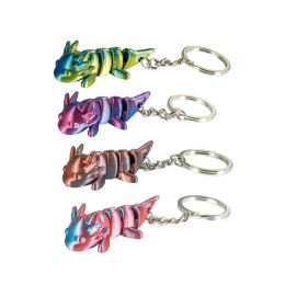 432 Bulk 3d Printed Axolotl Keychain   24/box