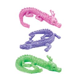 144 Bulk Metallic Mochi Dragon Squishy Toy   12/dsp