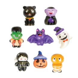576 Bulk Mini Halloween Squishies Toy    24/dsp