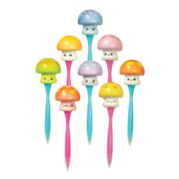 144 Bulk Squishy Shrooms Pen    12/tub