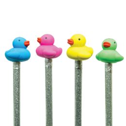 576 Bulk Mini Rubber Duck Eraser Topper     48/tub