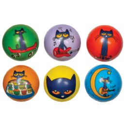 144 Bulk Pete The Cat Stress Ball  12/dsp