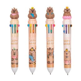 144 Bulk Capybara 10 Color Pen     12/dsp