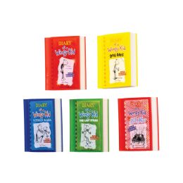 576 Bulk Diary Of A Wimpy Kid Book Erasers     48/tub
