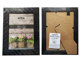 48 Bulk PHOTO FRAME 5"X7" Woven Black