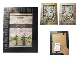 48 Bulk PHOTO FRAME 5"X7" BLACK GOLD CHAMPAGNE