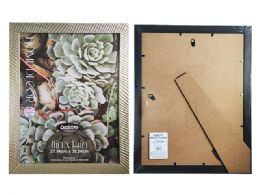 24 Bulk PHOTO FRAME 11X14" Gray Lines