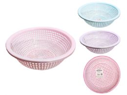 48 Bulk Basket 14.25-inch Diameter X5.15-inch High Blue Pink Purple