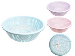 48 Bulk Basket 15.5-inch Diameter X5.4-inch High Pink Blue Purple