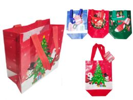288 Bulk Christmas Reusable Tote Gift Bag