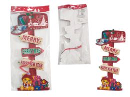 144 Bulk Merry Christmas Hang Sign