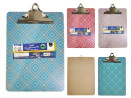 24 Bulk Clipboard With Butterfly Clip