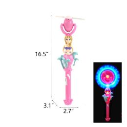 96 Bulk 16.5" Mermaid Flashlight Spinner