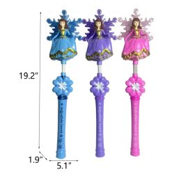 72 Bulk 19.2" Snow Princess Flash Stick