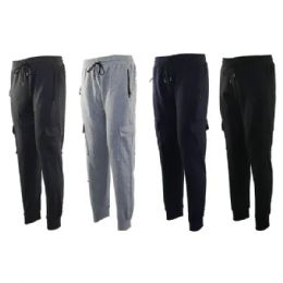 36 Bulk Men Jogger Pants Assorted Size And Colors S-xl
