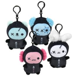 360 Bulk 4" Goth Animals Backpack Clip