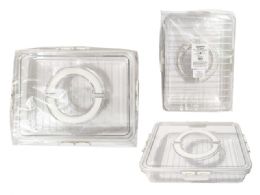 12 Bulk LOCK STORAGE ORGANIZER With HANDLE 11.4X8.67X2.56"