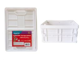 24 Bulk PAIL 18L 13.25" Diameter X12.5" High JUMBO BLUE RED Color