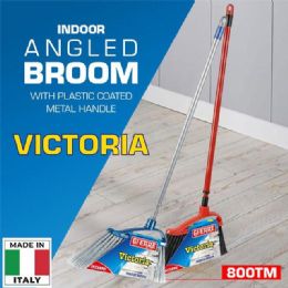 20 Bulk "victoria" Angled Broom With
plastic Coated Metal Handle