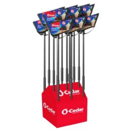 12 Bulk O-Cedar Powercorner Outdoor - Knock Down Display