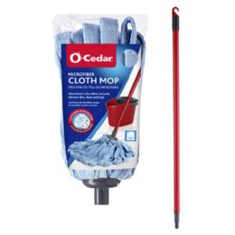 2 Bulk O-Cedar Microfiber Cloth Mop With Telescopic Handle