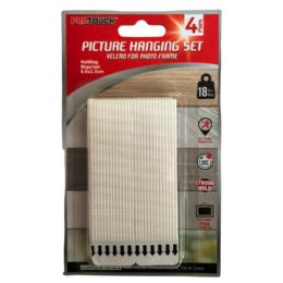 36 Bulk 4pair Photo Frame Pull Hook With Velcro