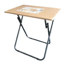 4 Bulk 29"x20"x28" Natural Folding Table