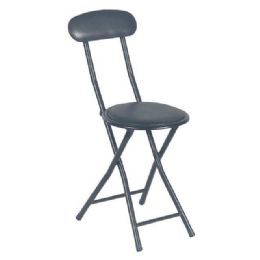 6 Bulk Folding Chair Back Rest Pvc Seat 12x14
