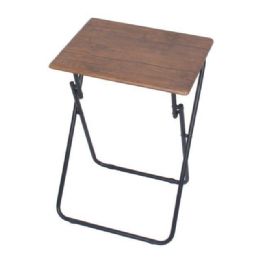 6 Bulk 19" X 15" X 26" Cherry Snack Table
