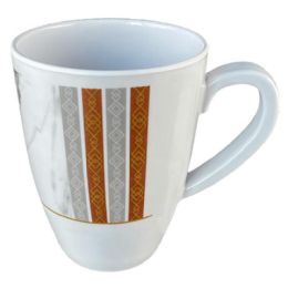 48 Bulk 14oz Marble Melamine 450ml Mug