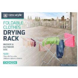6 Bulk Foldable Cloth Drying Rack