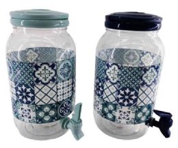 12 Bulk 128oz / 3800ml Printed Beverage Dispenser