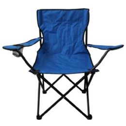 6 Bulk Folding Beach Chair Blue