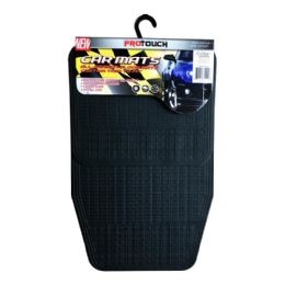 6 Bulk 2.5kg 4pcs Black Pvc Car Mat