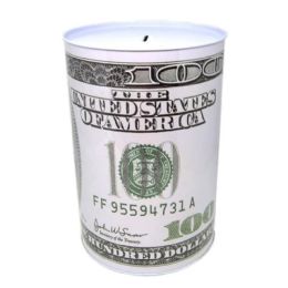 24 Bulk Dollar Coin Bank 15x22 cm