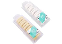 48 Bulk 12pcs C Hooks White / Beige