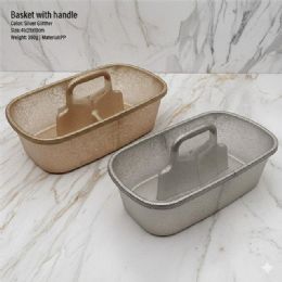 12 Bulk Multipurpose Storage Basket Glitter