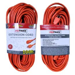4 Bulk 100ft. Indoor/ Outdoor Ext. Cord