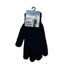 96 Bulk Knit Winter Gloves Assorted Prints